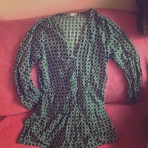 Sold ✨Beautiful Green Patterned romper